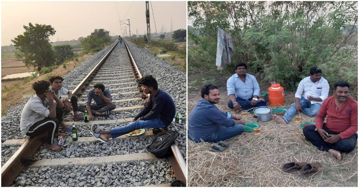 కరీంనగర్ లో రెచ్చిపోయిన మందుబాబులు కరీంనగర్ లో రెచ్చిపోయిన మందుబాబులు