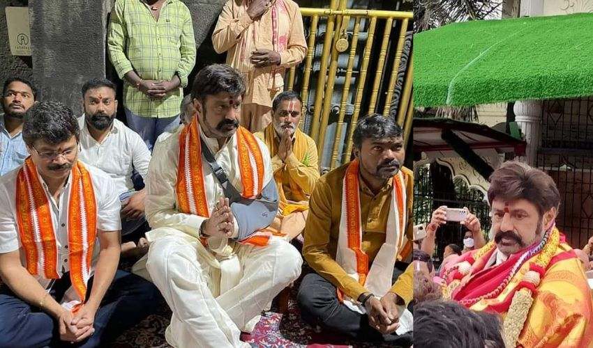 అప్పన్న సన్నిధీలో బాలయ్య అప్పన్న సన్నిధీలో బాలయ్య