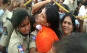 షర్మిల అరెస్ట్... షర్మిల అరెస్ట్...