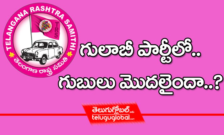 గులాబీలో గుబులు మొదలైందా... గులాబీలో గుబులు మొదలైందా...