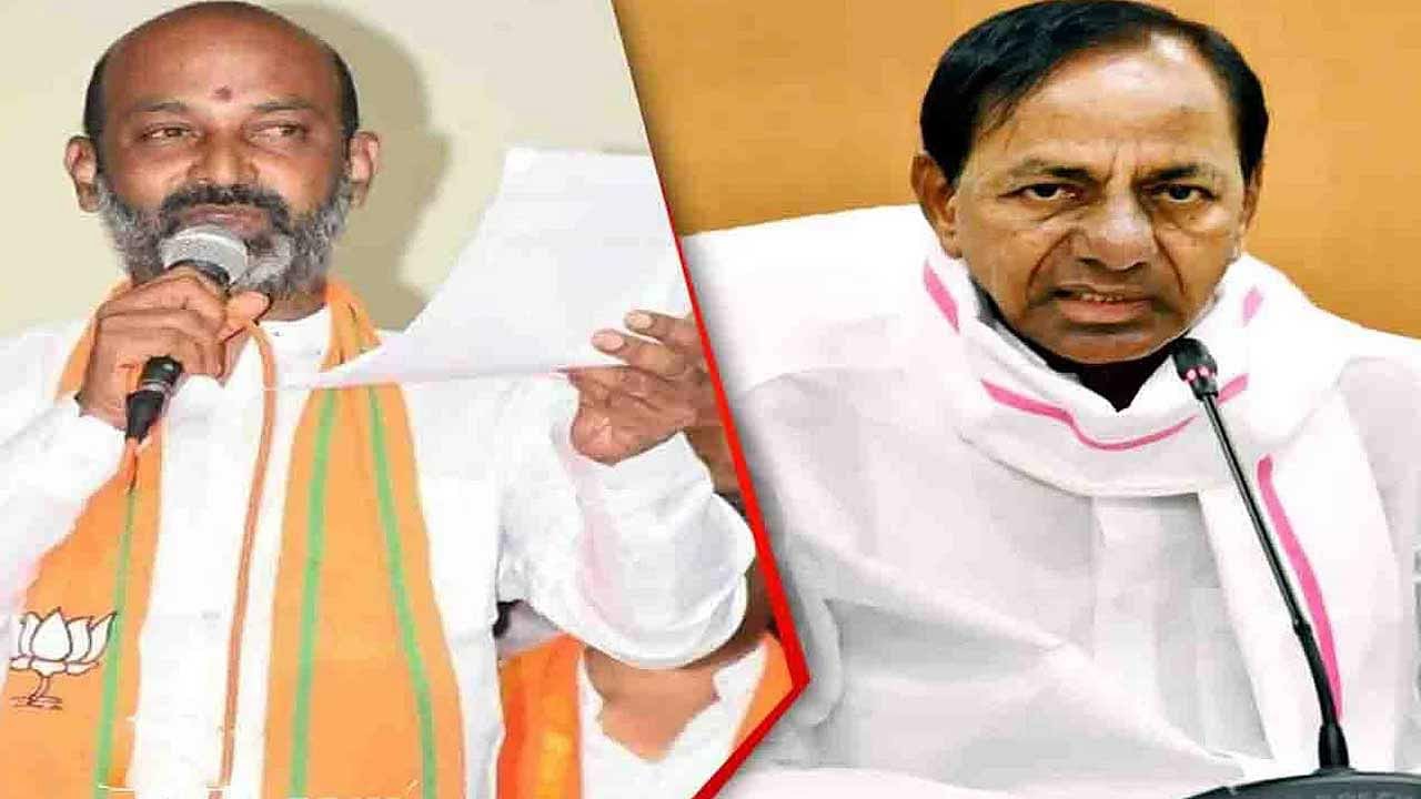 దేవుడికే శఠగోపం పెడుతున్న కేసీఆర్ బండి సంజయ్ దేవుడికే శఠగోపం పెడుతున్న కేసీఆర్ బండి సంజయ్