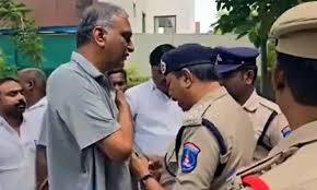 మాజీ మంత్రి హరీశ్రావు హౌస్ అరెస్ట్ మాజీ మంత్రి హరీశ్రావు హౌస్ అరెస్ట్