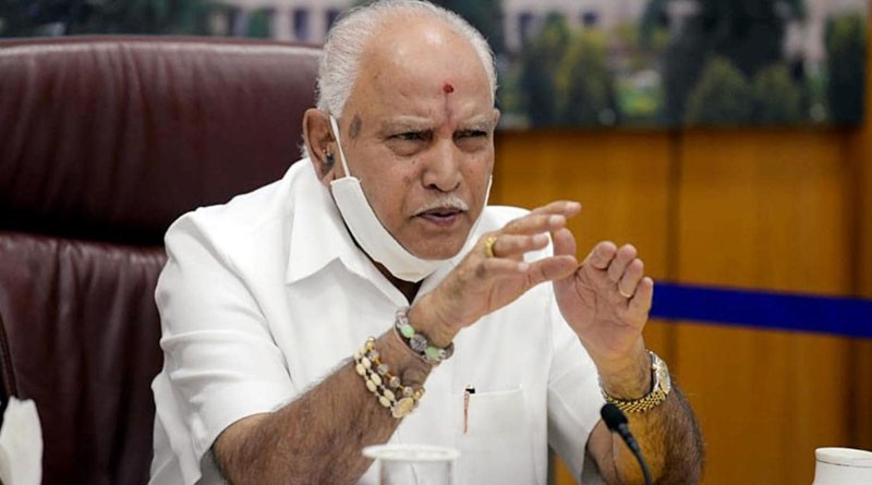 ముఖ్యమంత్రి పదవికి యడియూరప్ప రాజీనామా ముఖ్యమంత్రి పదవికి యడియూరప్ప రాజీనామా