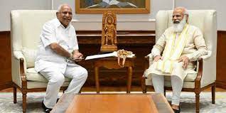 బసవరాజు బొమ్మైకి ప్రధాని మోదీ అభినందనలు... యెడియూరప్పపై ప్రధాని ప్రశంసల వర్షం... బసవరాజు బొమ్మైకి ప్రధాని మోదీ అభినందనలు... యెడియూరప్పపై ప్రధాని ప్రశంసల వర్షం...