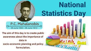 నేడు జాతీయ గణాంక దినోత్సవం నేడు జాతీయ గణాంక దినోత్సవం