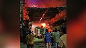 గోవిందరాజస్వామి ఆలయం వద్ద అగ్నిప్రమాదం గోవిందరాజస్వామి ఆలయం వద్ద అగ్నిప్రమాదం