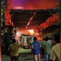 గోవిందరాజస్వామి ఆలయం వద్ద అగ్నిప్రమాదం