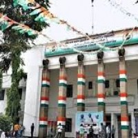 గాంధీ భవన్లో  మంత్రులతో ముఖాముఖి కార్యక్రమం