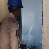 కొత్తవలస కేజీబీవీ పాఠశాలలో అగ్ని ప్రమాదం