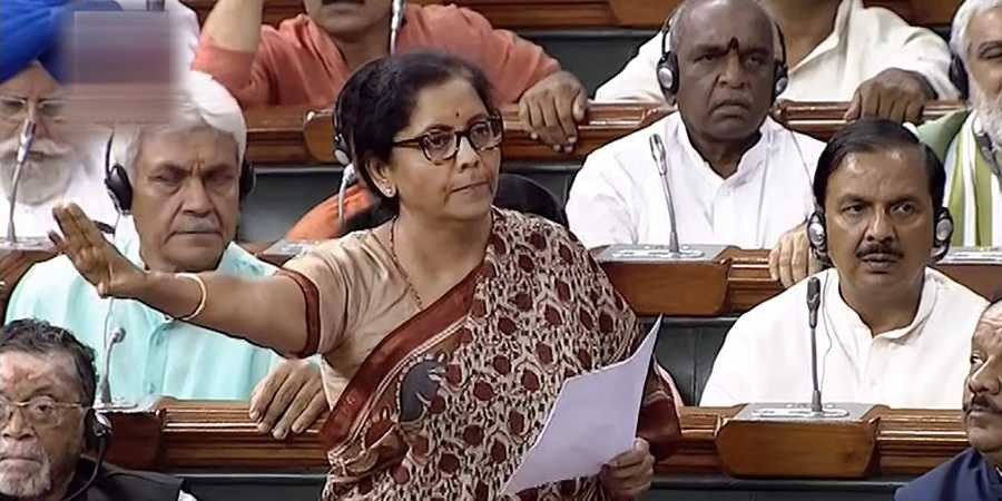 జీఎస్టీ పరిధిలోకి పెట్రోల్, డీజిల్ తీసుకువచ్చే ఆలోచన లేదు... తేల్చి చెప్పిన ఆర్థిక మంత్రి నిర్మలా సీతారామన్ జీఎస్టీ పరిధిలోకి పెట్రోల్, డీజిల్ తీసుకువచ్చే ఆలోచన లేదు... తేల్చి చెప్పిన ఆర్థిక మంత్రి నిర్మలా సీతారామన్