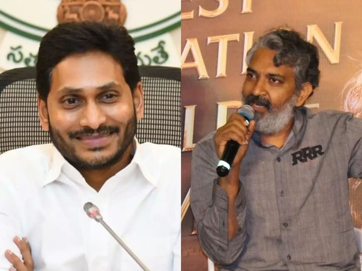 జగన్ తో రాజమౌళి భేటీ జగన్ తో రాజమౌళి భేటీ
