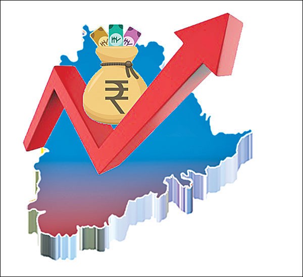 తెలంగాణా జీఎస్‌డీపీ 19.46 శాతం