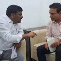 కేటీఆర్ ను కలిసిన ఎమ్మెల్సీ తీన్మార్ మల్లన్న