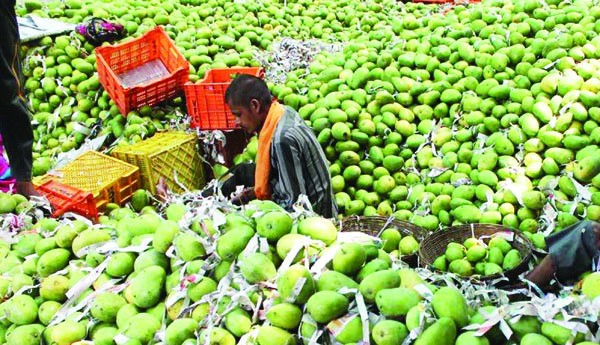 పండ్ల మార్కెట్ పై కరోనా దెబ్బ పండ్ల మార్కెట్ పై కరోనా దెబ్బ