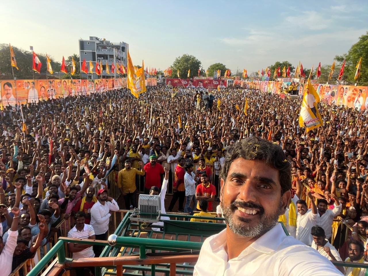 లోకేష్ కు మద్దతుగా టీడీపీ ర్యాలీ లోకేష్ కు మద్దతుగా టీడీపీ ర్యాలీ