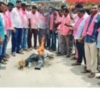 సీఎం రేవంత్ దిష్టిబొమ్మ దగ్దం