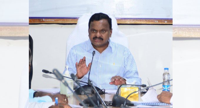మాజీ కలెక్టర్ కు షాక్ మాజీ కలెక్టర్ కు షాక్