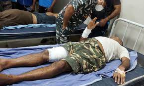 జవాన్ల పై తోటి జవాన్ కాల్పులు..ముగ్గురు మృతి జవాన్ల పై తోటి జవాన్ కాల్పులు..ముగ్గురు మృతి