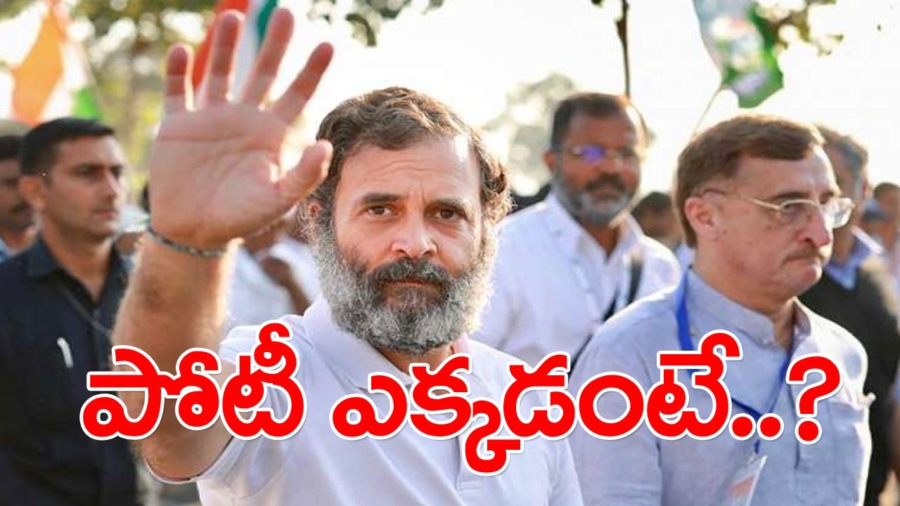 రాహుల్.. పోటీ ఎక్కడ నుంచి... రాహుల్.. పోటీ ఎక్కడ నుంచి...
