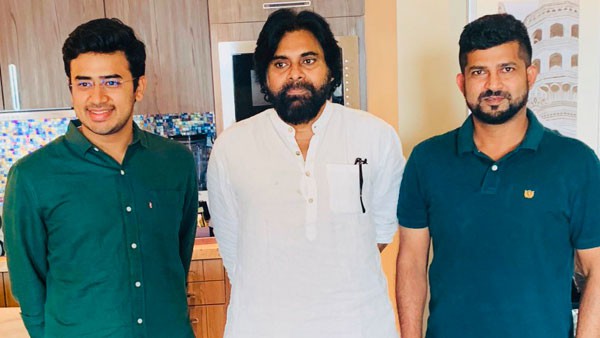 పవన్ తో కర్ణాటక బీజేపీ ఎంపీలు భేటీ పవన్ తో కర్ణాటక బీజేపీ ఎంపీలు భేటీ