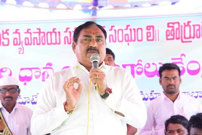 ధాన్యం కొనుగోలుకు రాష్ట్ర ప్రభుత్వం చర్యలు: మంత్రి ఎర్రబెల్లి