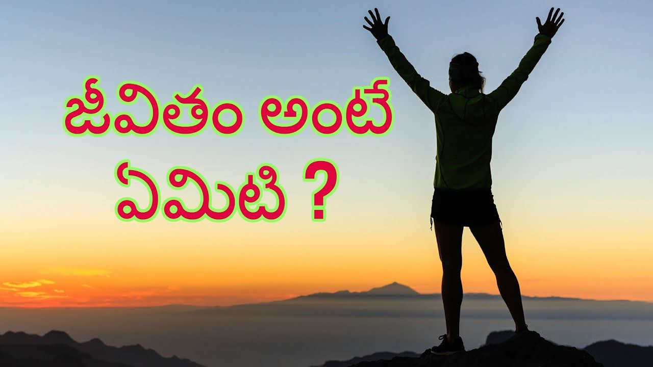 ఏమిటి జీవితమంటే? 