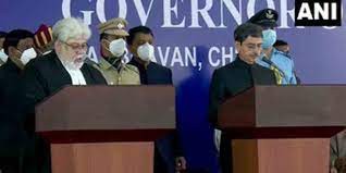 తమిళనాడు నూతన గవర్నర్గా ఆర్ఎన్ రవి ప్రమాణస్వీకారం తమిళనాడు నూతన గవర్నర్గా ఆర్ఎన్ రవి ప్రమాణస్వీకారం