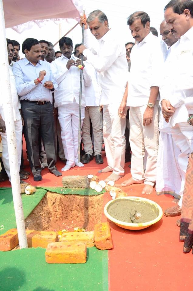మల్లన్న సాగర్ ముంపు బాధితులకు గృహ సముదాయం!!